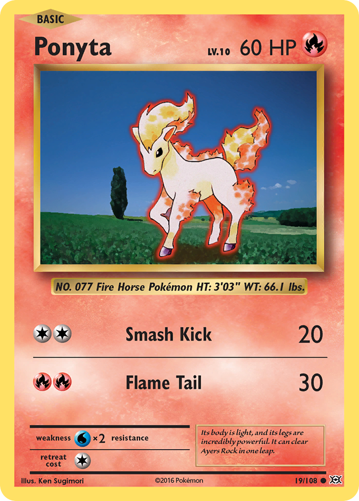 Ponyta 019/113 Common