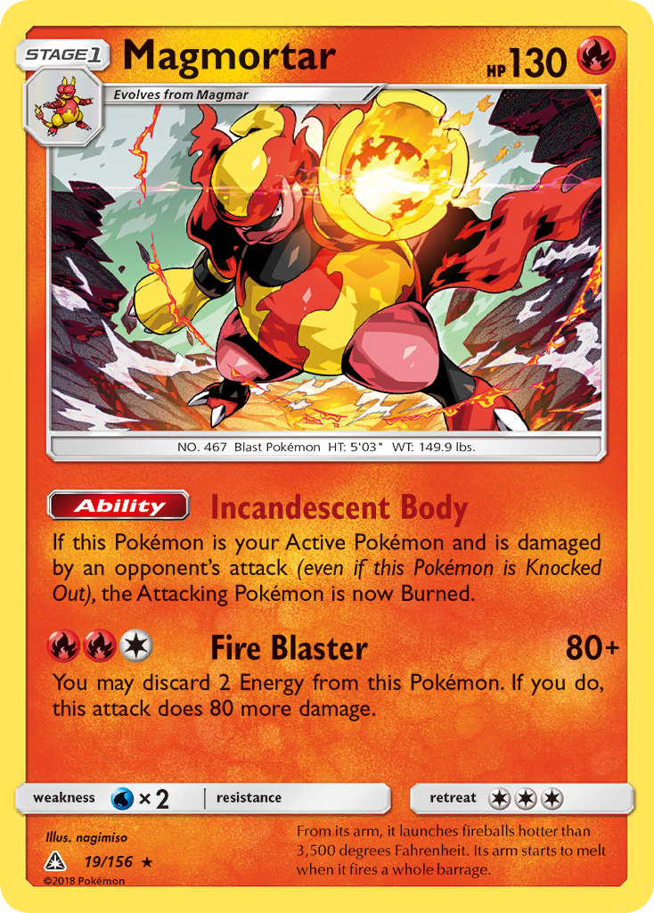 Magmortar 019/178 Rare Holo
