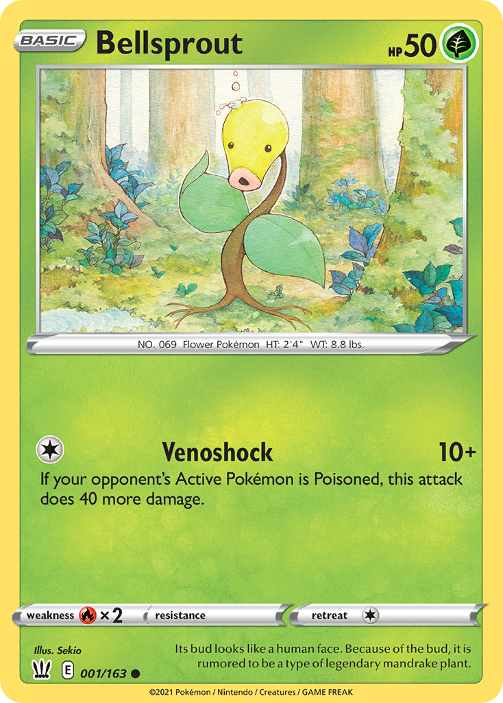 Bellsprout 001/183 Common