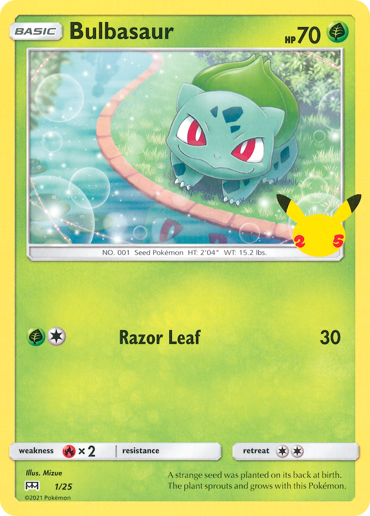 Bulbasaur 001/25 Unknown
