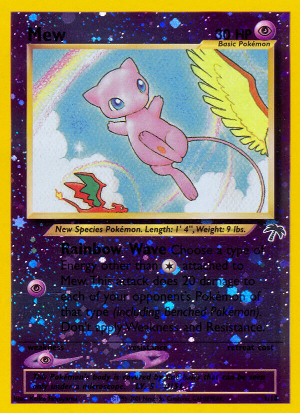 Mew 001/18 Unknown