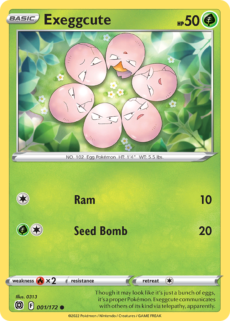 Exeggcute 001/186 Common