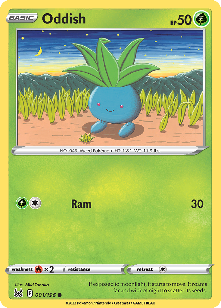 Oddish 001/217 Common
