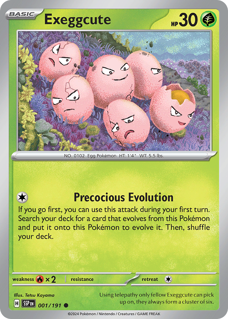Exeggcute 001/252 Common