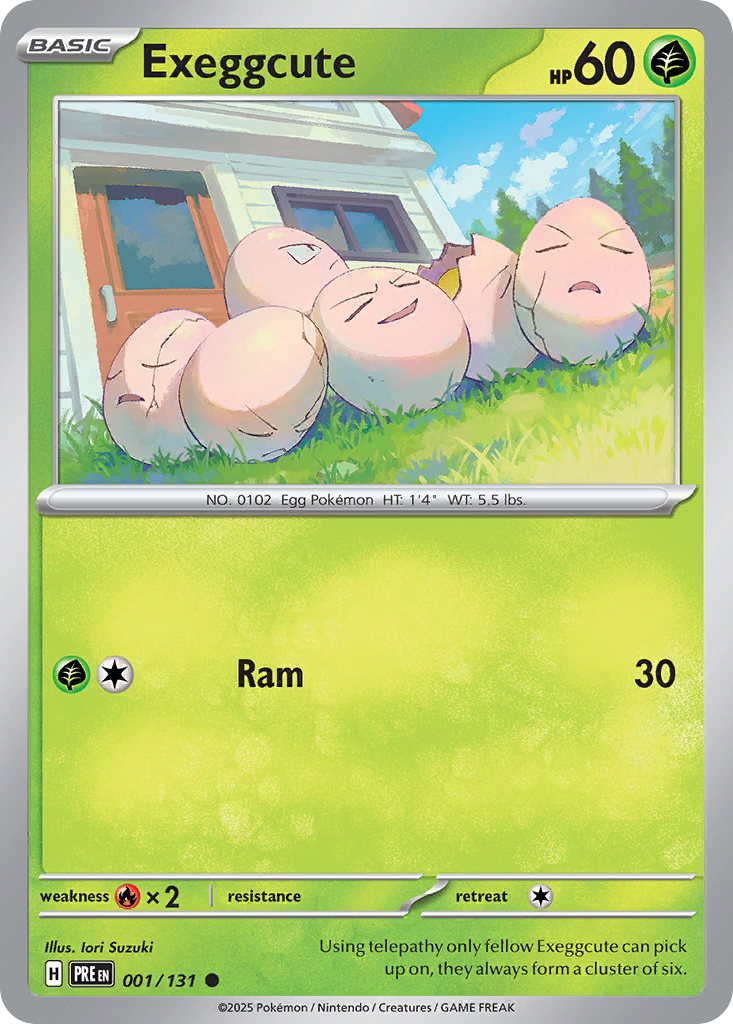 Exeggcute 001/180 Common