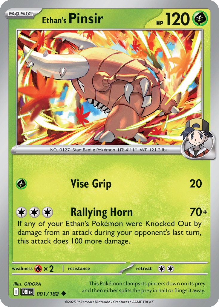 Ethan's Pinsir 001/244 Uncommon
