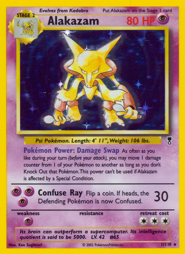 Alakazam 001/110 Rare Holo