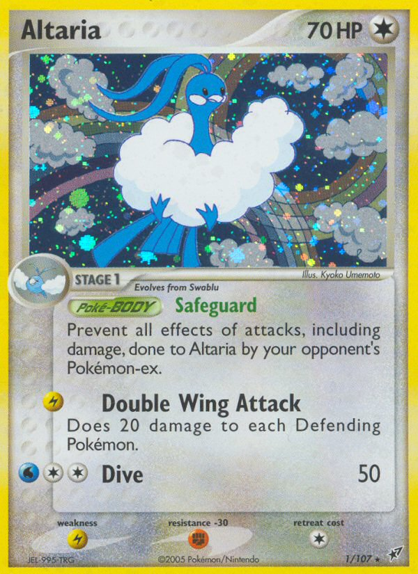 Altaria 001/108 Rare Holo