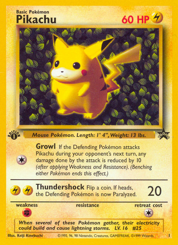 Pikachu 001/53 Promo