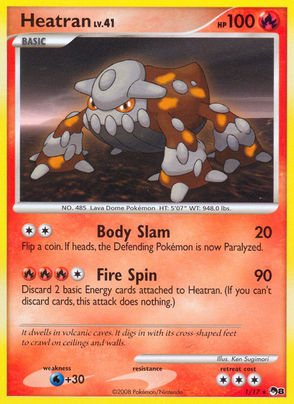 Heatran 001/17 Rare