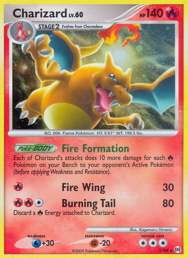 Charizard 001/111 Rare Holo