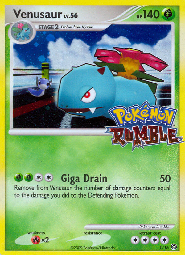 Venusaur 001/16 Unknown