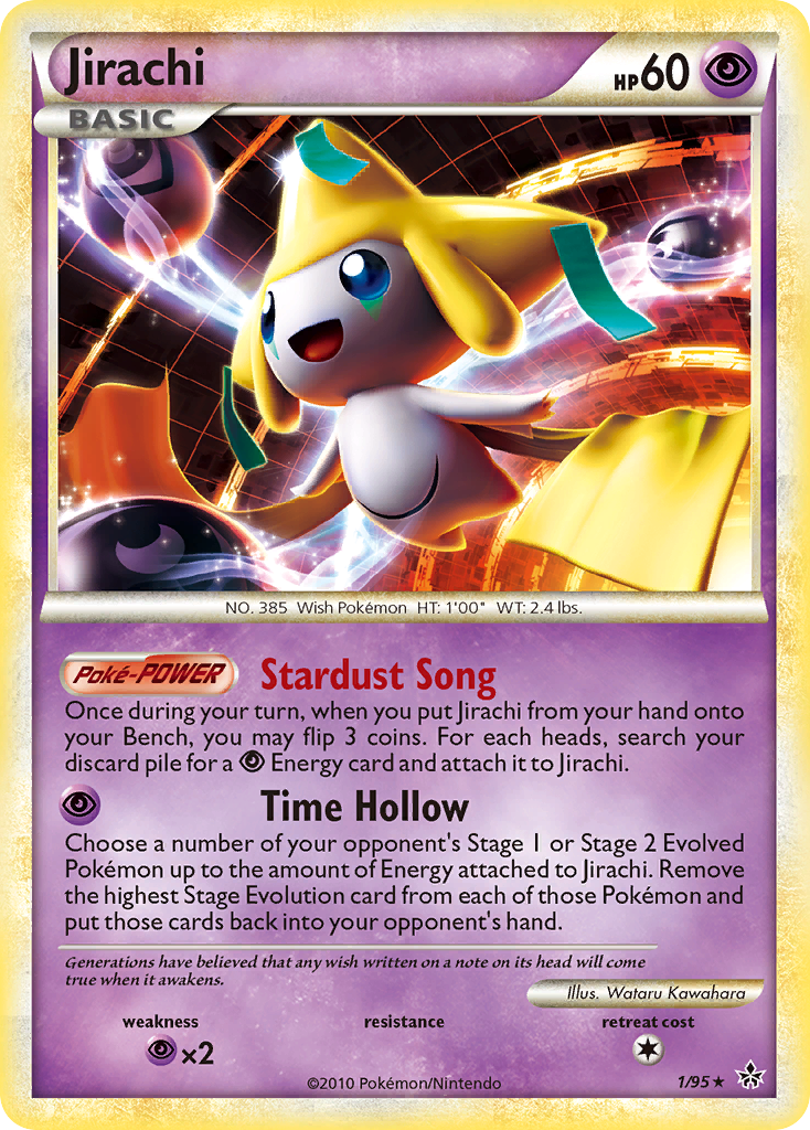 Jirachi 001/96 Rare Holo