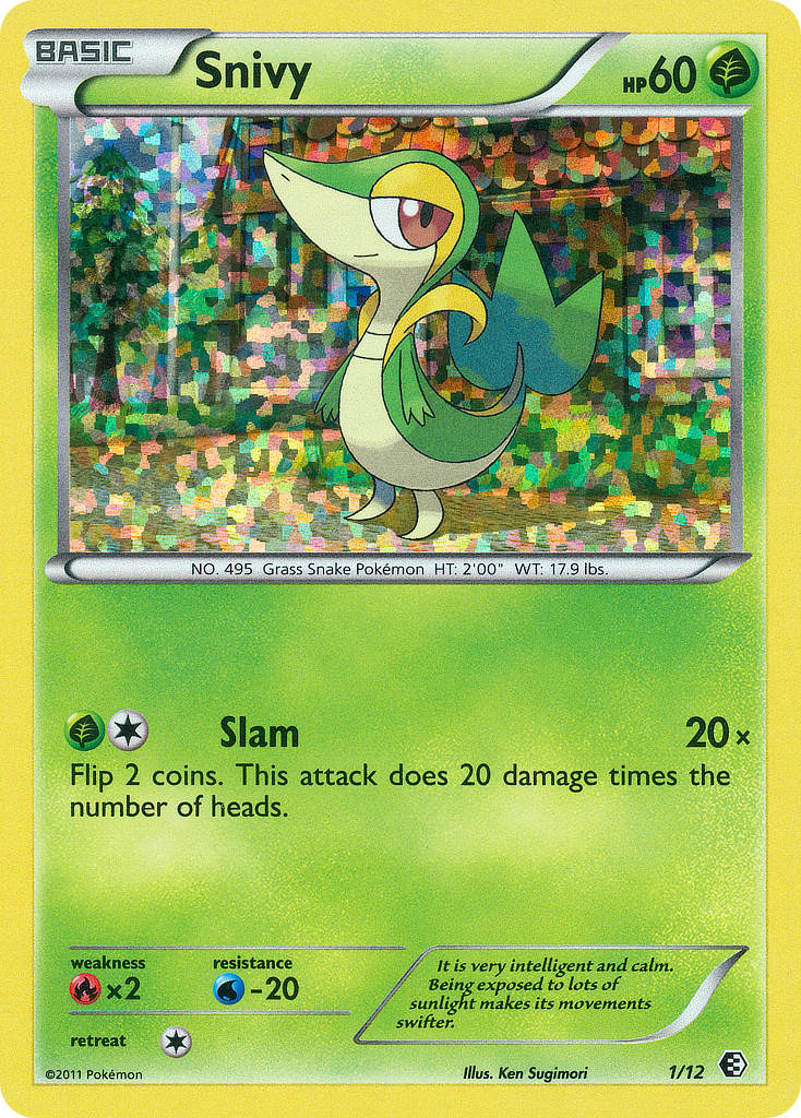 Snivy 001/12 Unknown
