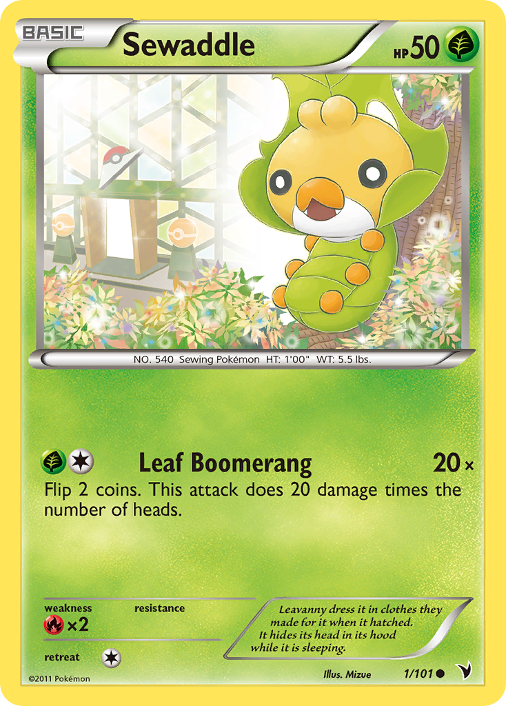 Sewaddle 001/102 Common