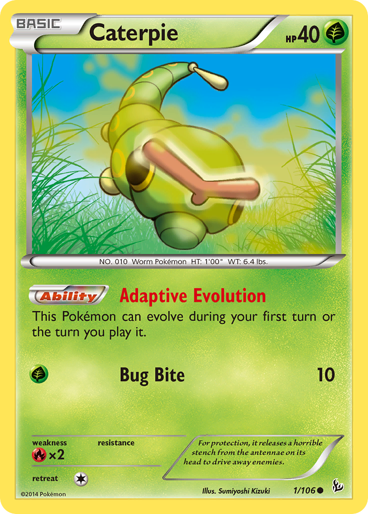Caterpie 001/110 Common