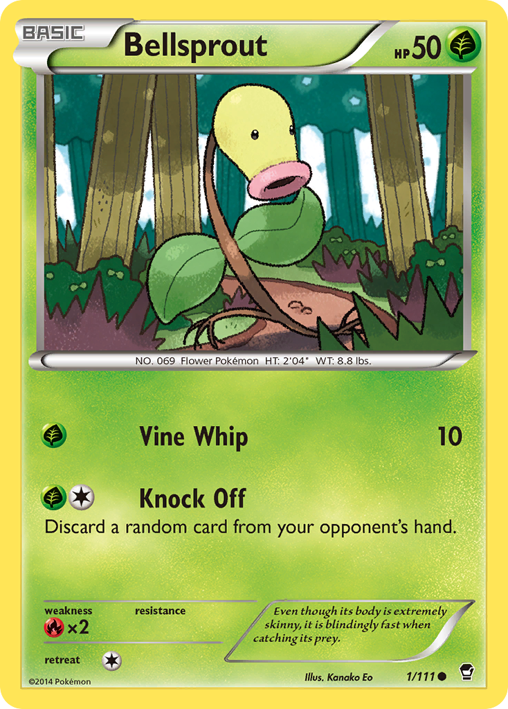 Bellsprout 001/114 Common