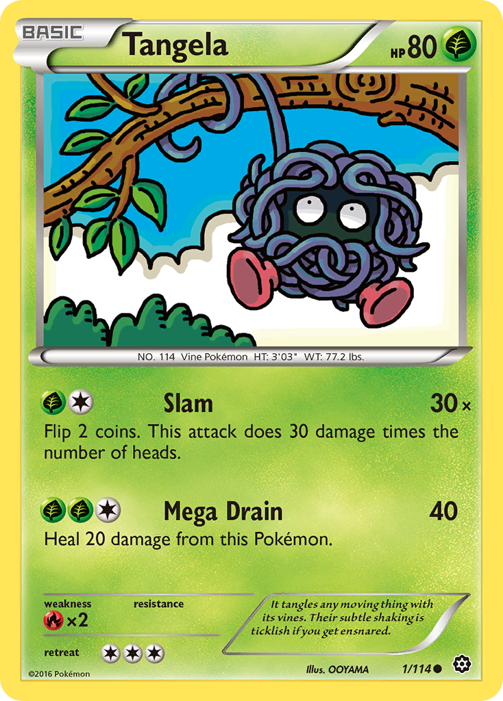 Tangela 001/116 Common