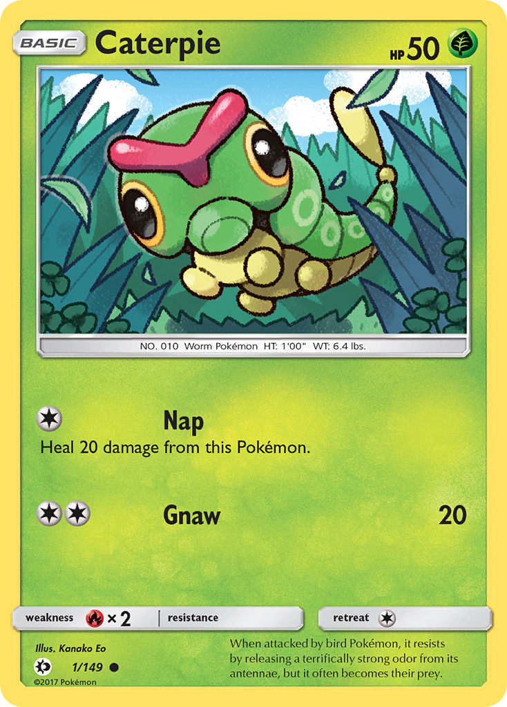 Caterpie 001/173 Common