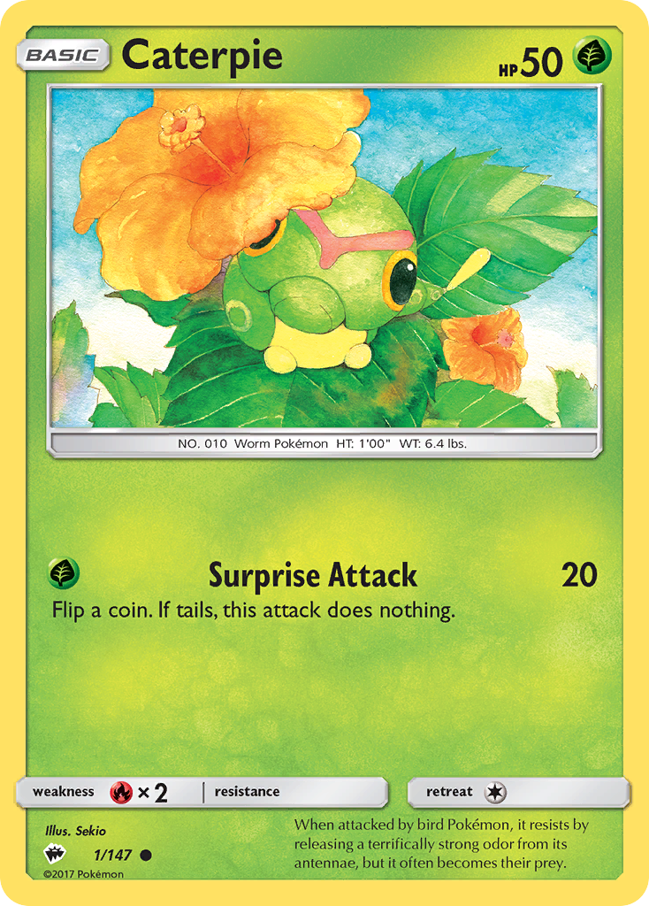 Caterpie 001/177 Common