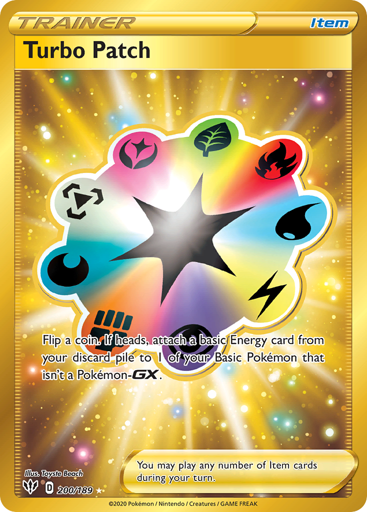 Turbo Patch 200/201 Rare Secret
