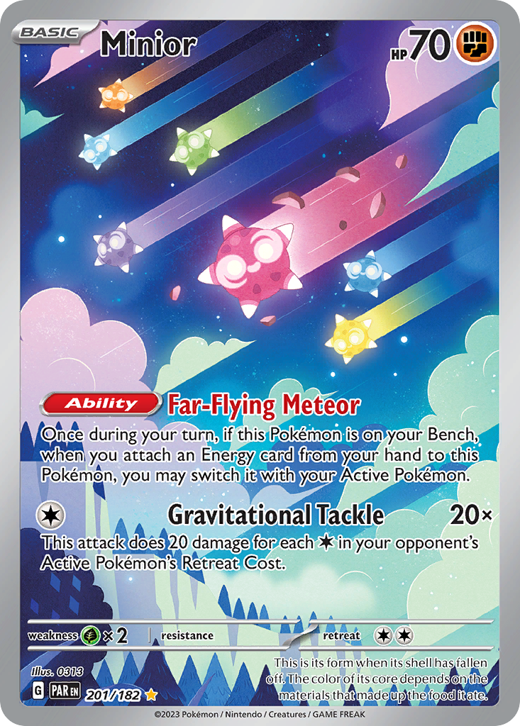 Minior 201/266 Illustration Rare