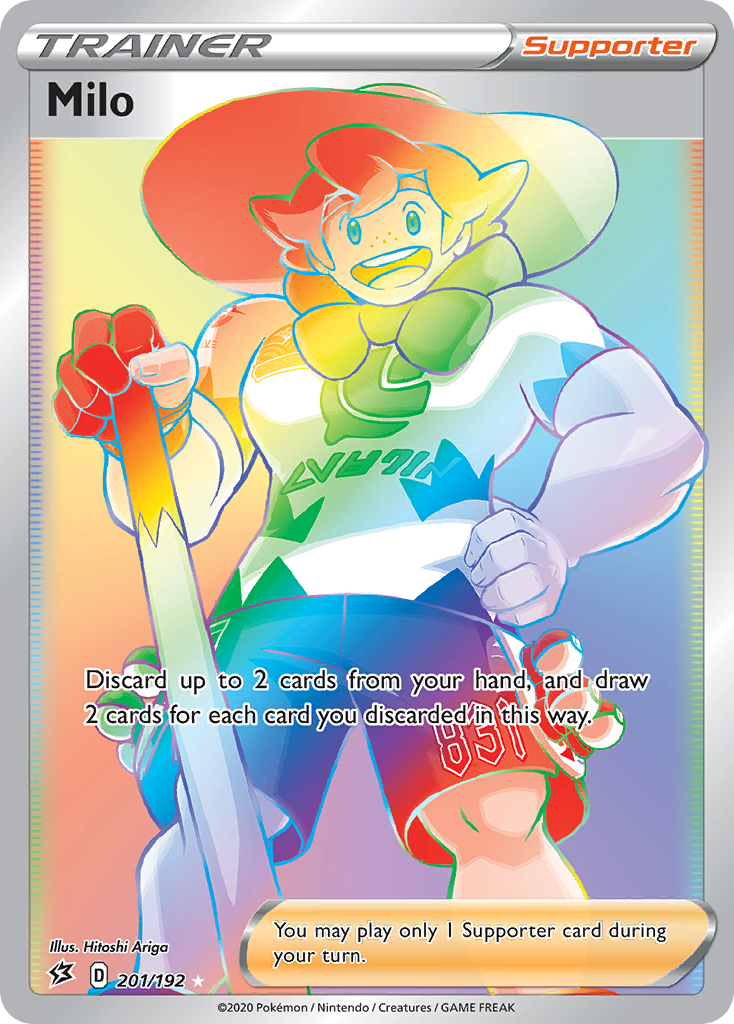 Milo 201/209 Rare Rainbow
