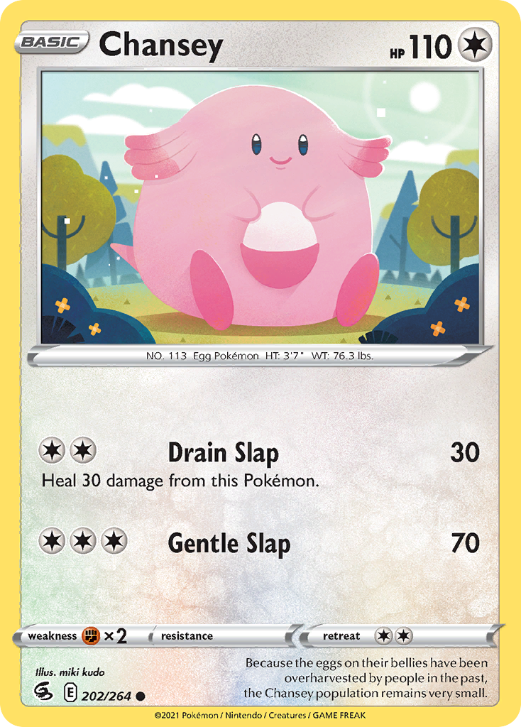Chansey 202/284 Common