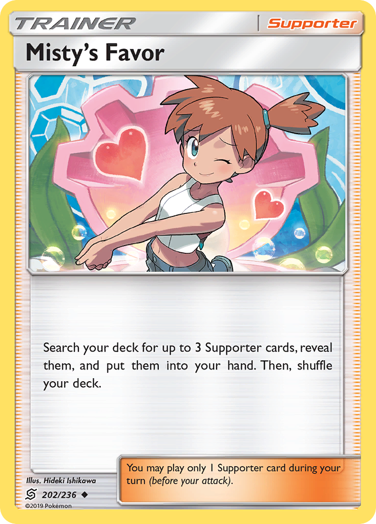 Misty's Favor 202/260 Uncommon