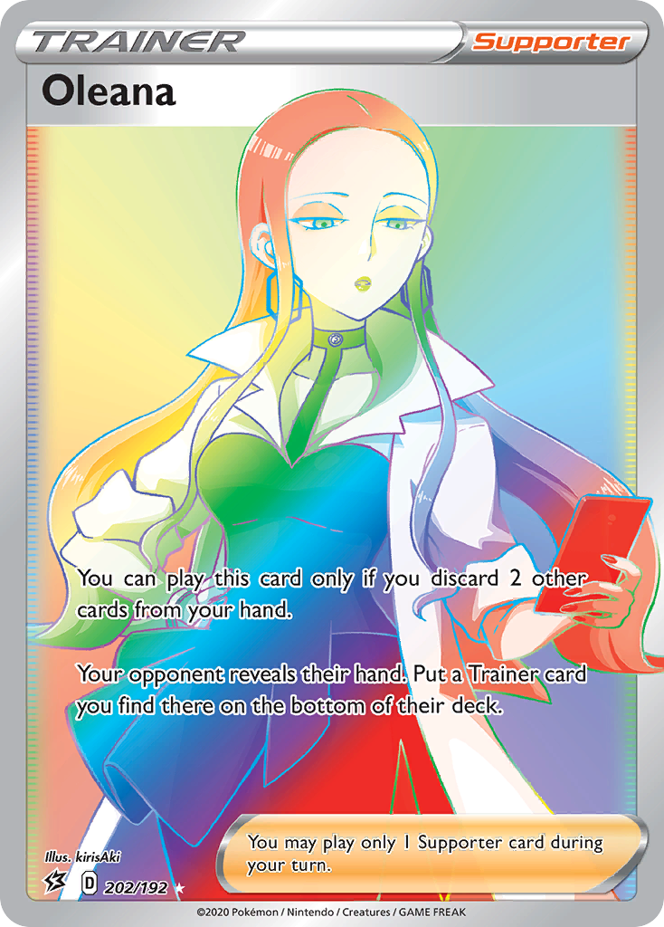 Oleana 202/209 Rare Rainbow
