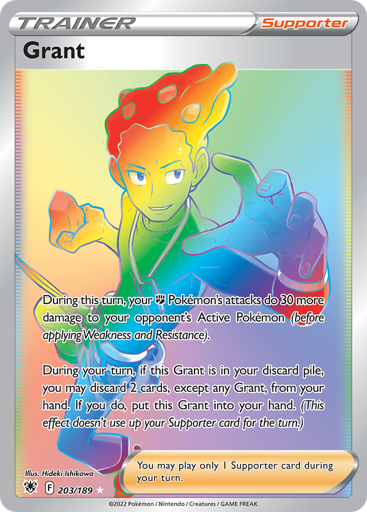 Grant 203/216 Rare Rainbow