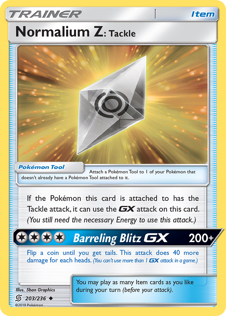 Normalium Z: Tackle 203/260 Uncommon