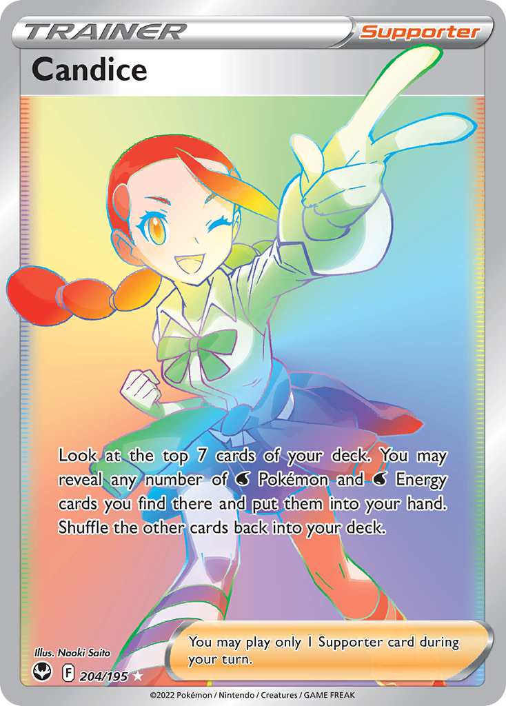 Candice 204/215 Rare Rainbow