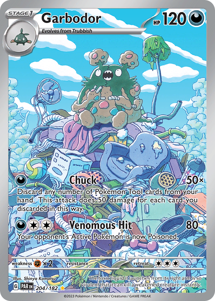 Garbodor 204/266 Illustration Rare