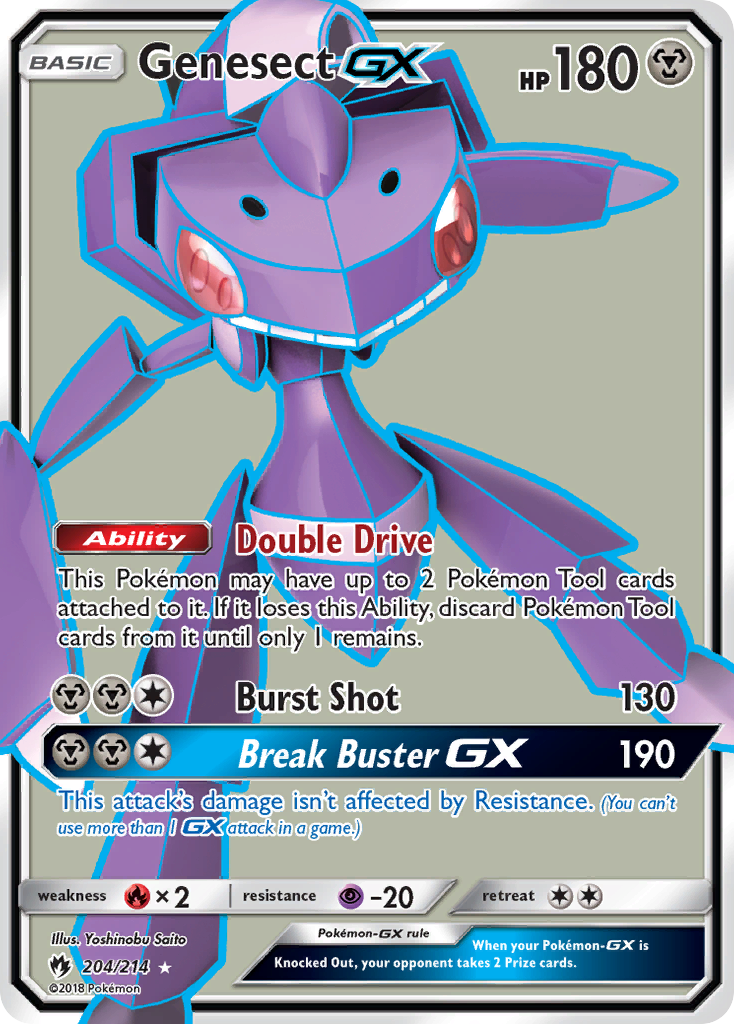 Genesect-GX 204/240 Rare Ultra