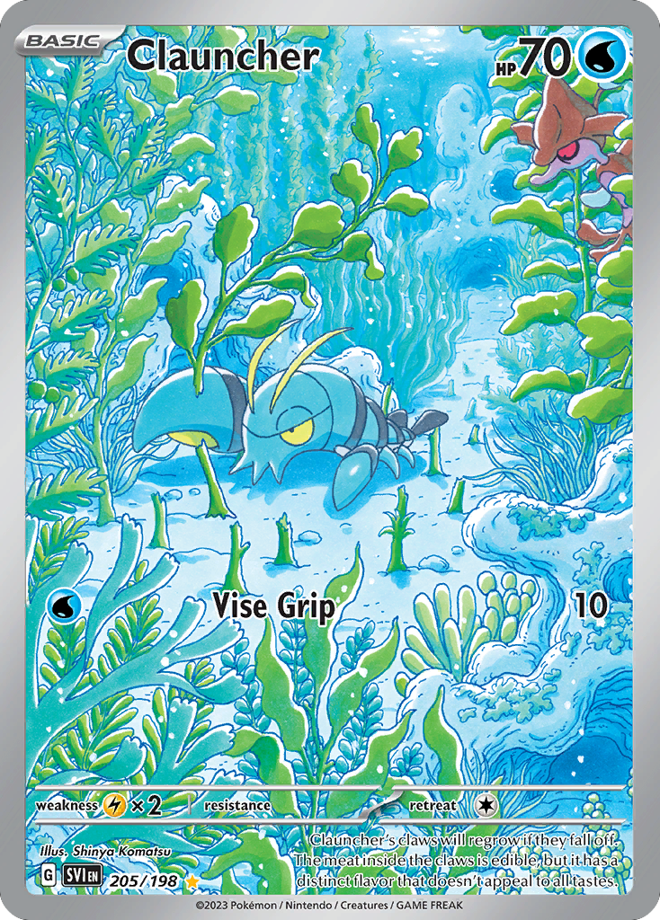 Clauncher 205/258 Illustration Rare