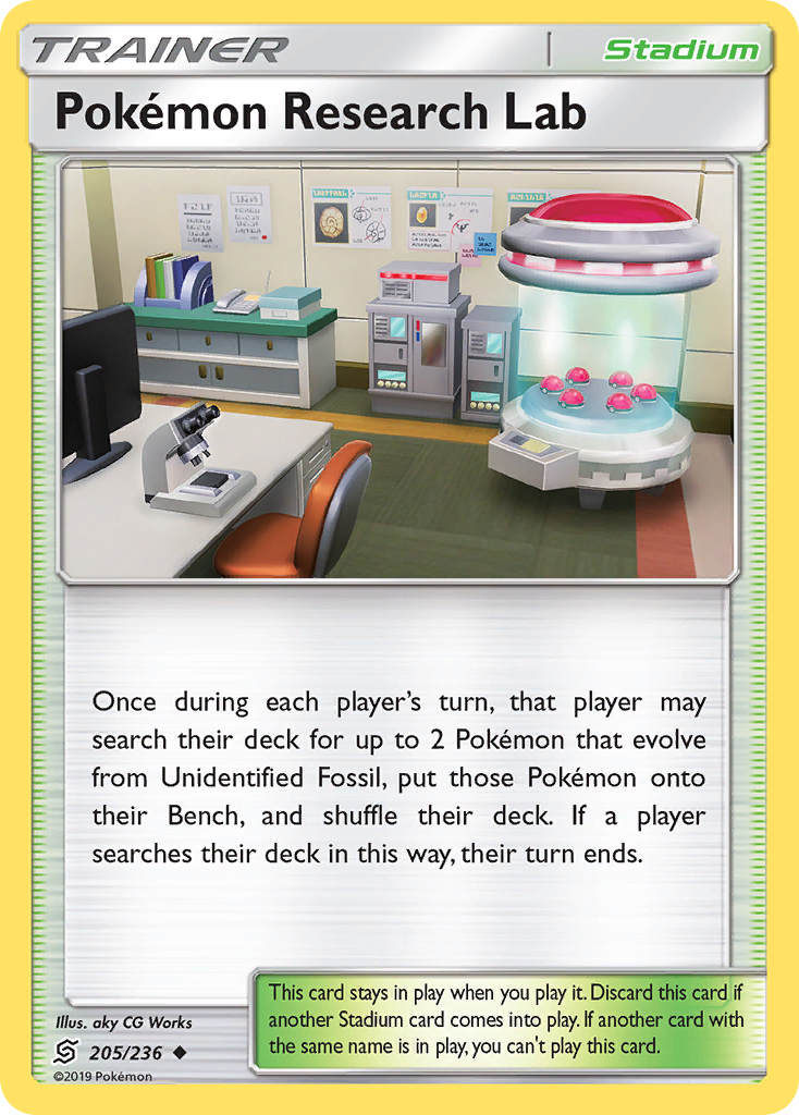 Pokémon Research Lab 205/260 Uncommon