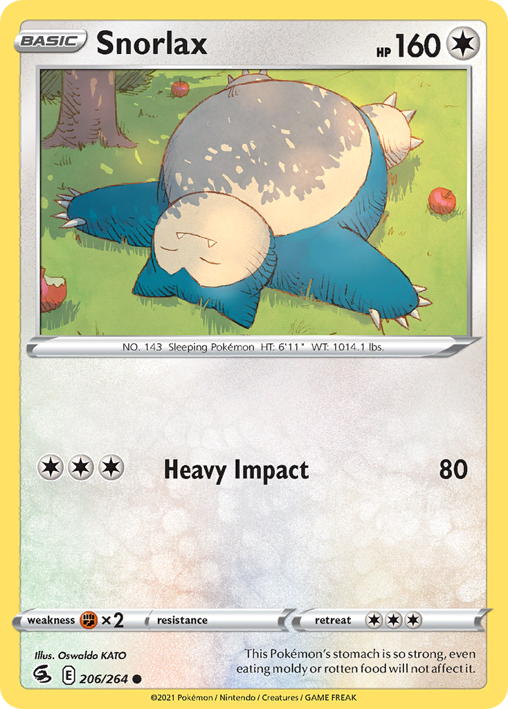 Snorlax 206/284 Common