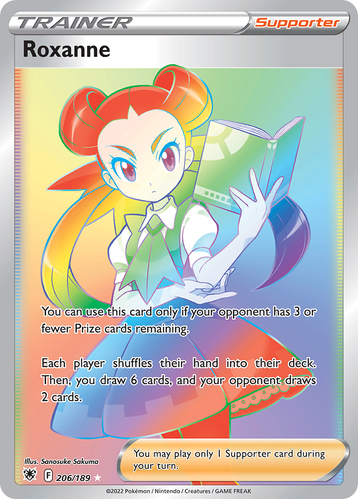 Roxanne 206/216 Rare Rainbow