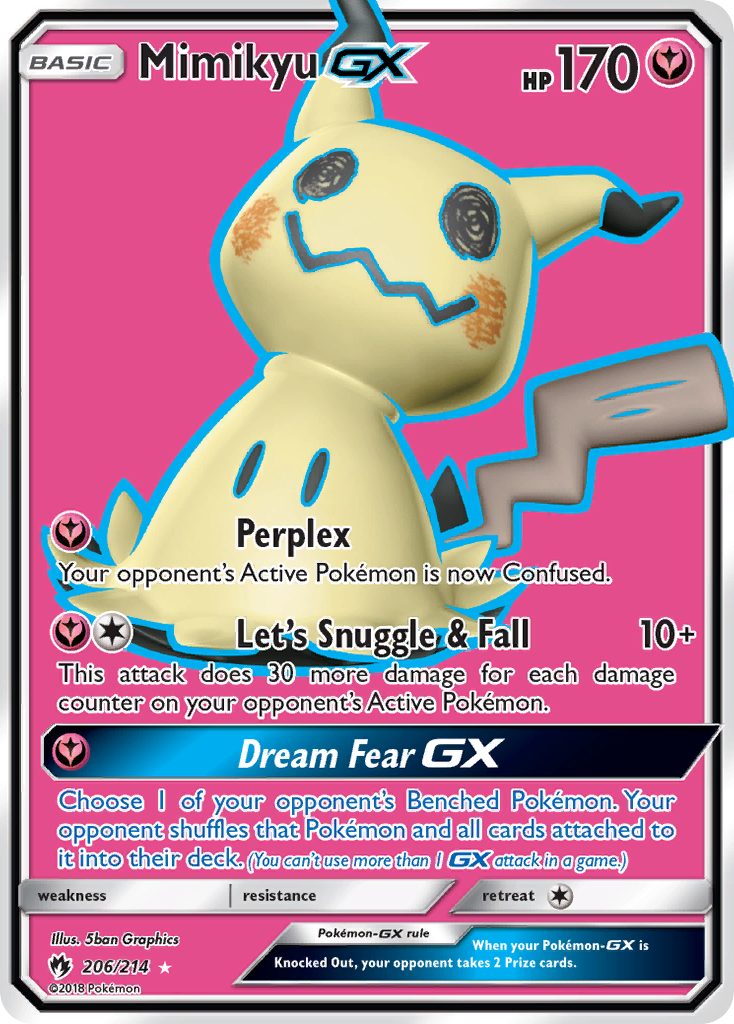 Mimikyu-GX 206/240 Rare Ultra