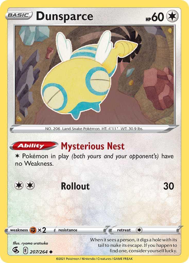 Dunsparce 207/284 Uncommon