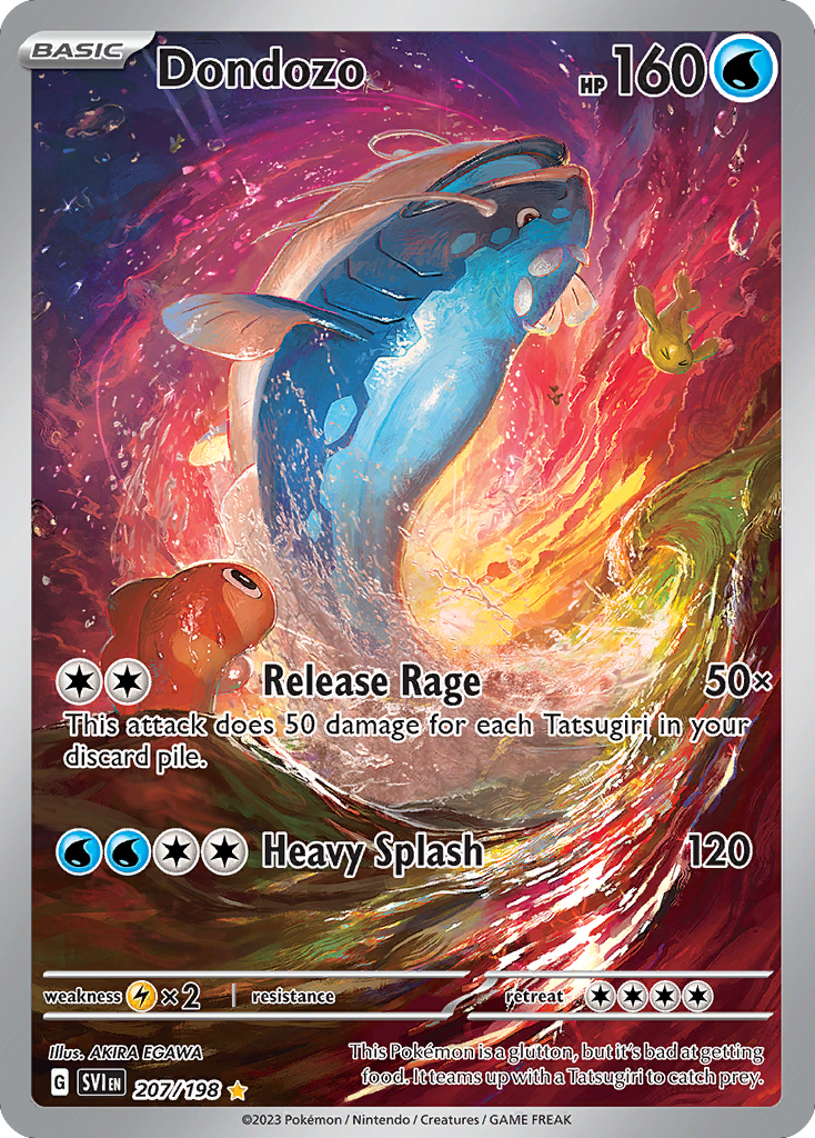 Dondozo 207/258 Illustration Rare