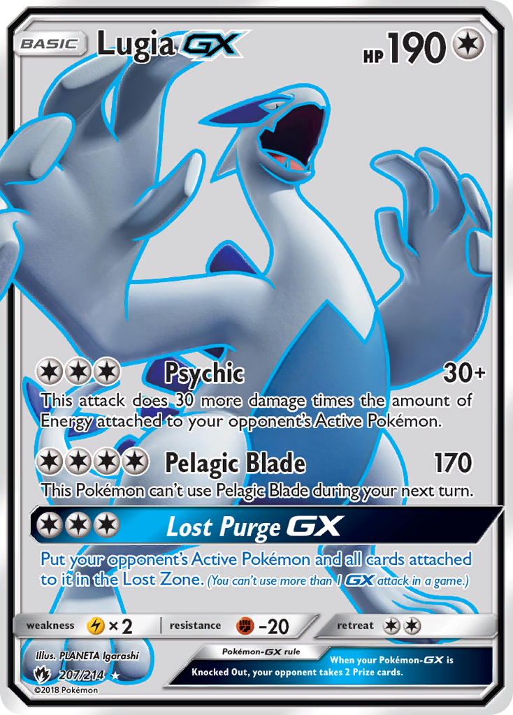Lugia-GX 207/240 Rare Ultra