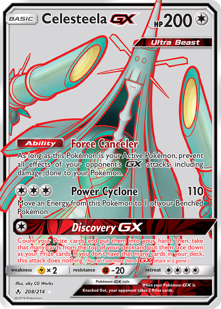 Celesteela-GX 208/234 Rare Ultra