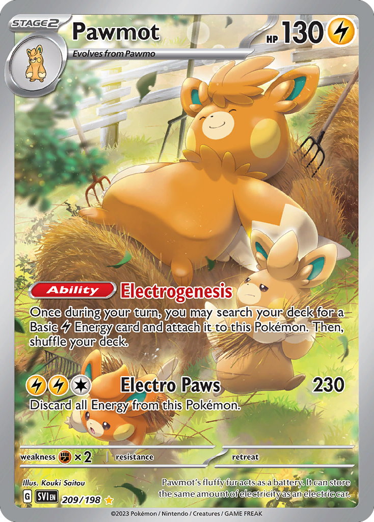 Pawmot 209/258 Illustration Rare