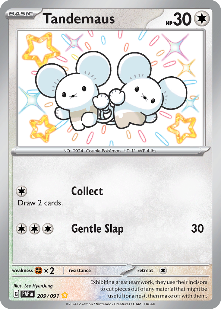 Tandemaus 209/245 Shiny Rare