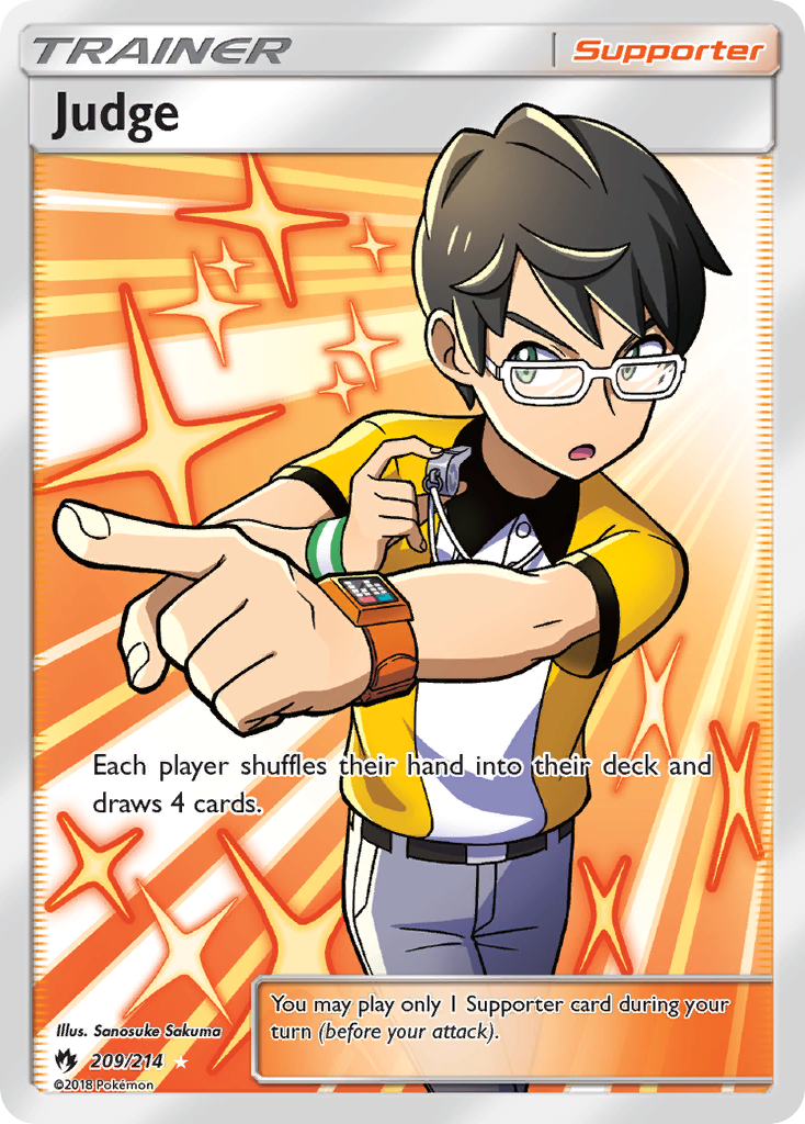 Judge 209/240 Rare Ultra