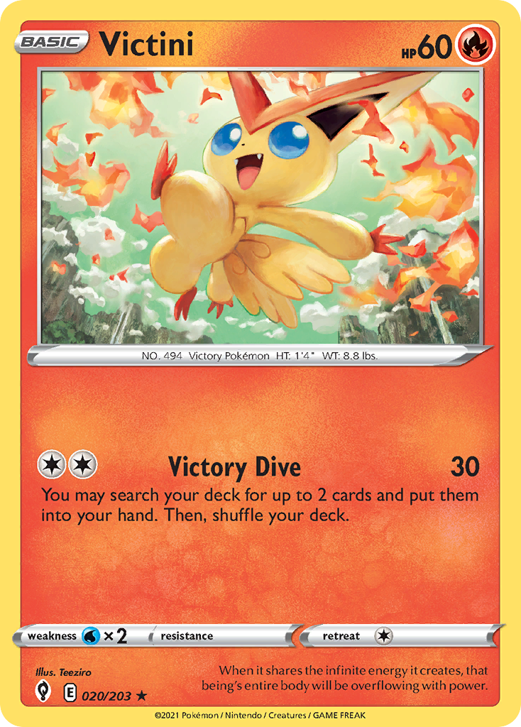 Victini 020/237 Rare Holo