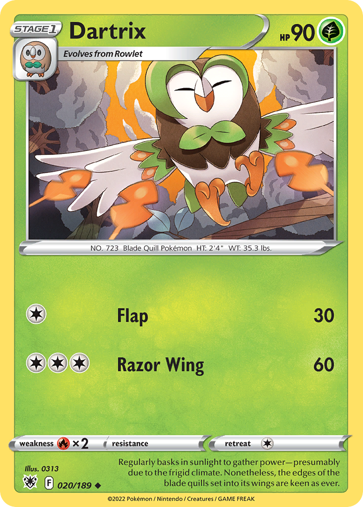 Dartrix 020/216 Uncommon