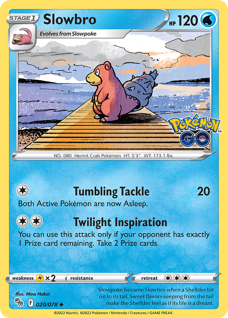 Slowbro 020/88 Uncommon